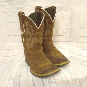 Ariat Tombstone Roughed Chocolate Boots